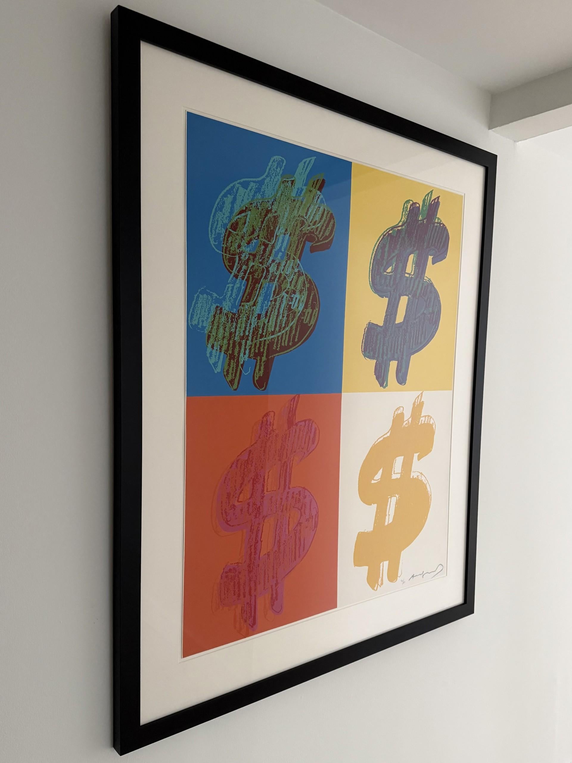 $ (Quadrant) F&S II.284 (Pop-Art), Print, von Andy Warhol