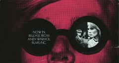 1960s Andy Warhol Films promo card (Andy Warhol Factory)