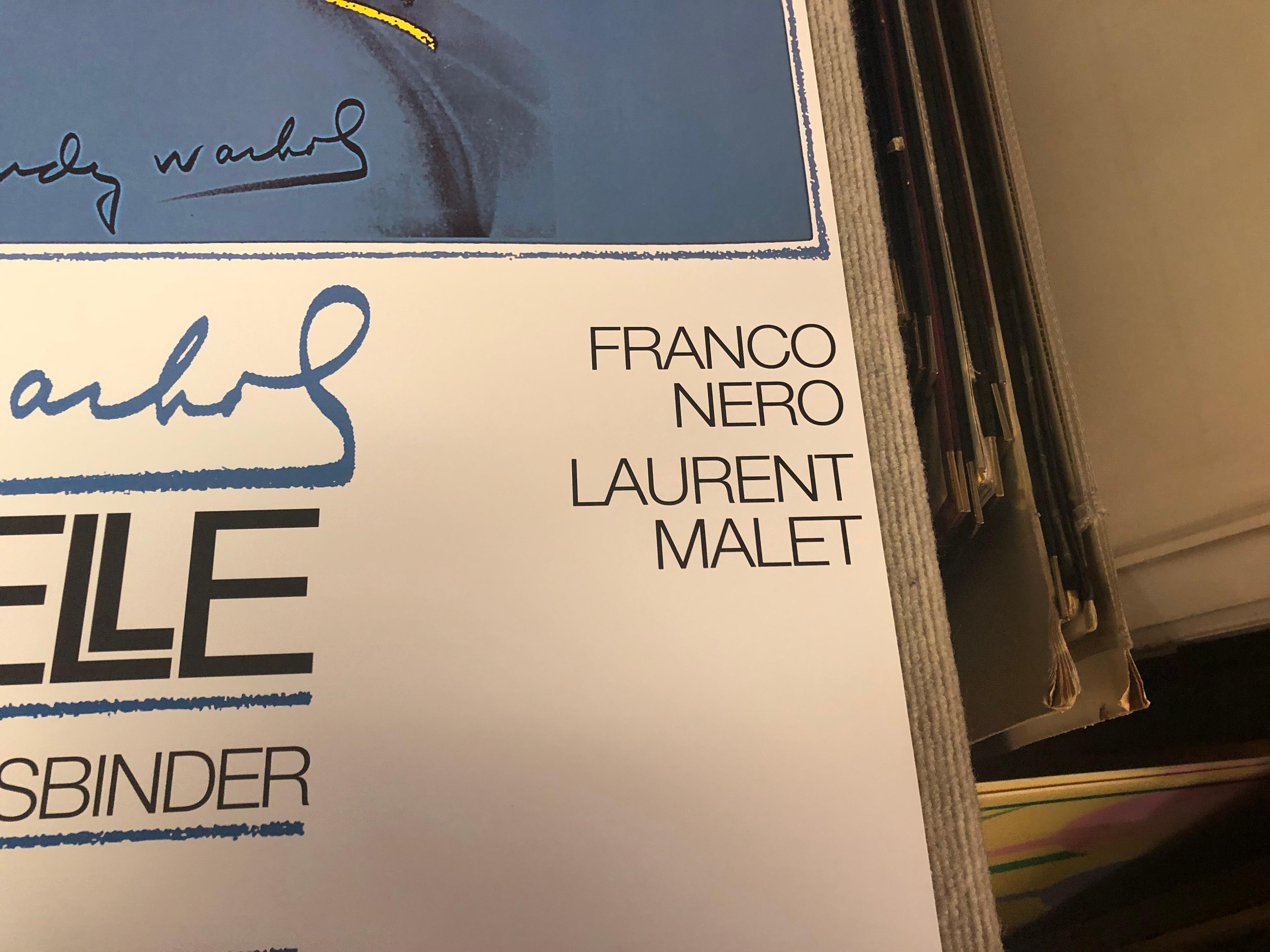1983 After Andy Warhol 'Querelle Blue' FIRST EDITION 7