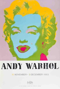 1983 Andy Warhol 'Marilyn Monroe' Pop Art Multicolor USA Serigraph