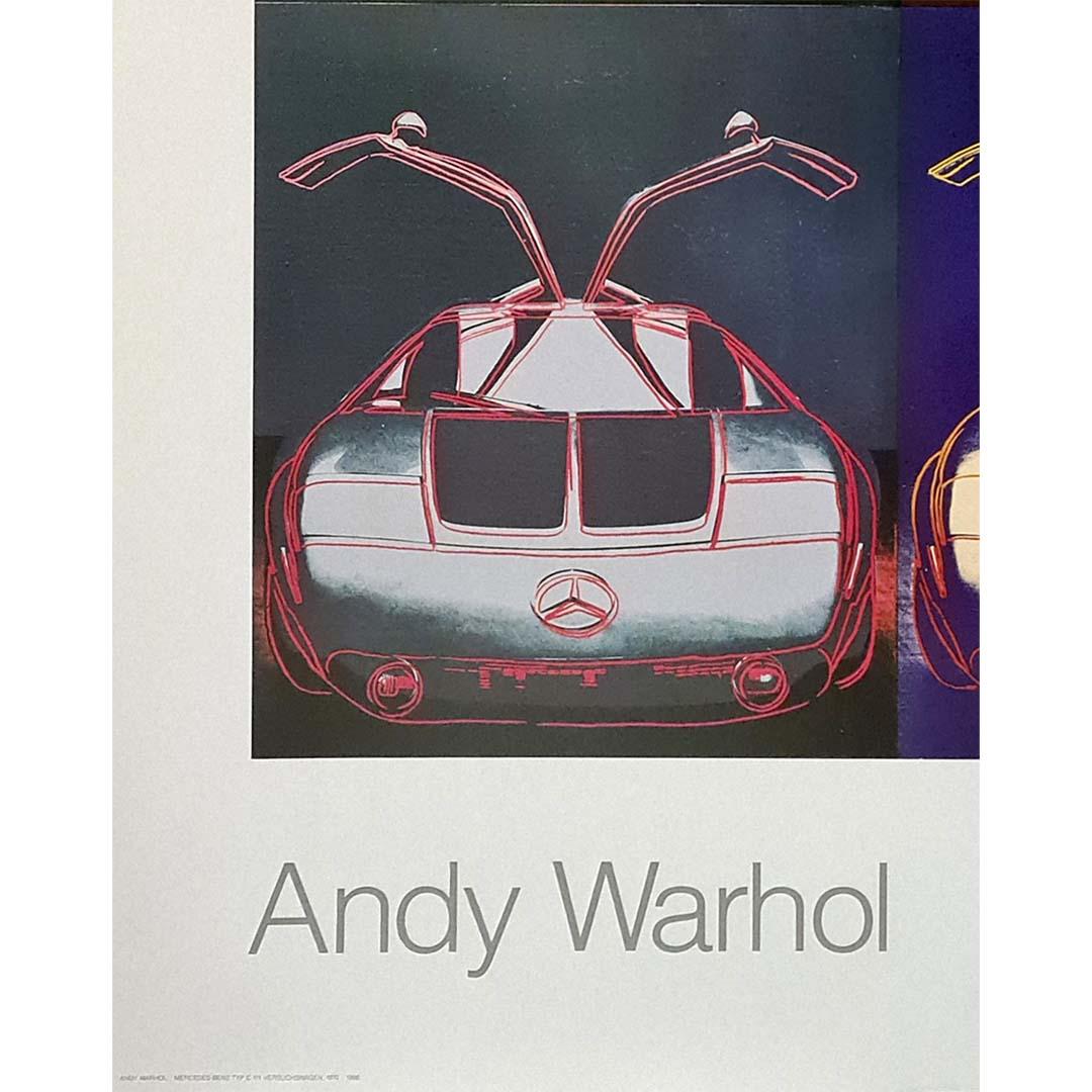 1988 original poster by Andy Warhol 