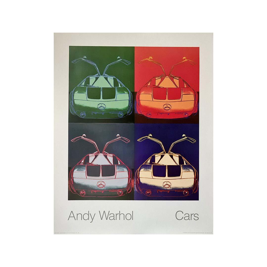 1988 original poster by Andy Warhol 