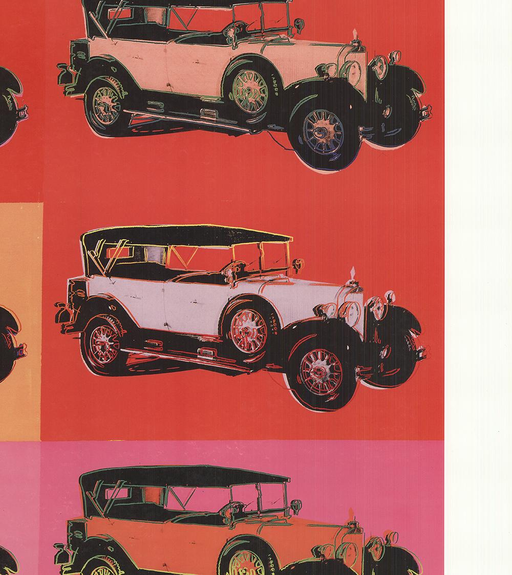 1989 After Andy Warhol 'Mercedes Type 400 (1925)' Pop Art Multicolor 1