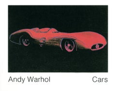 1989 After Andy Warhol 'Formula 1 Car (1954)' Pop Art Pink, Black Germany