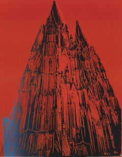 1989 Andy Warhol 'Koln Cathedral' FIRST EDITION