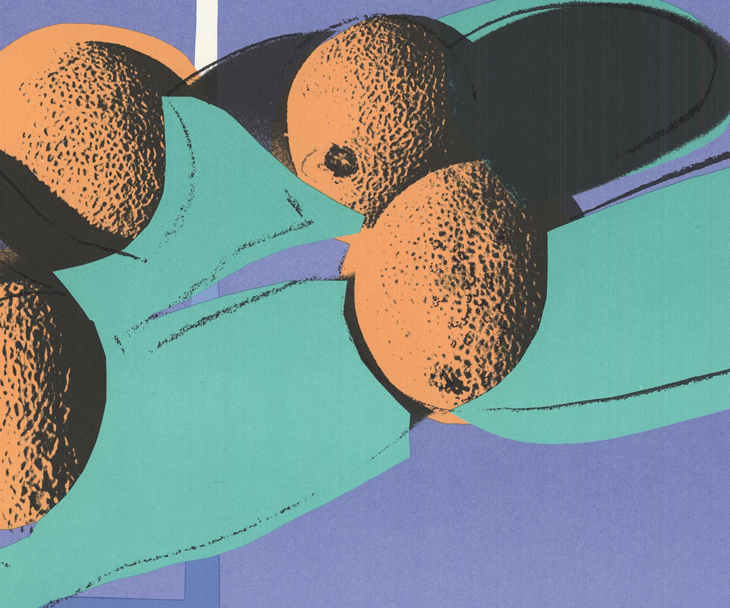 andy warhol space fruit