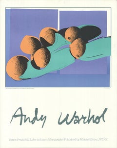 1990 After Andy Warhol 'Cantaloupes I' Pop Art Lithograph