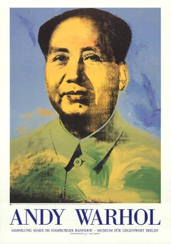 Used 1995 After Andy Warhol 'Mao' Poster
