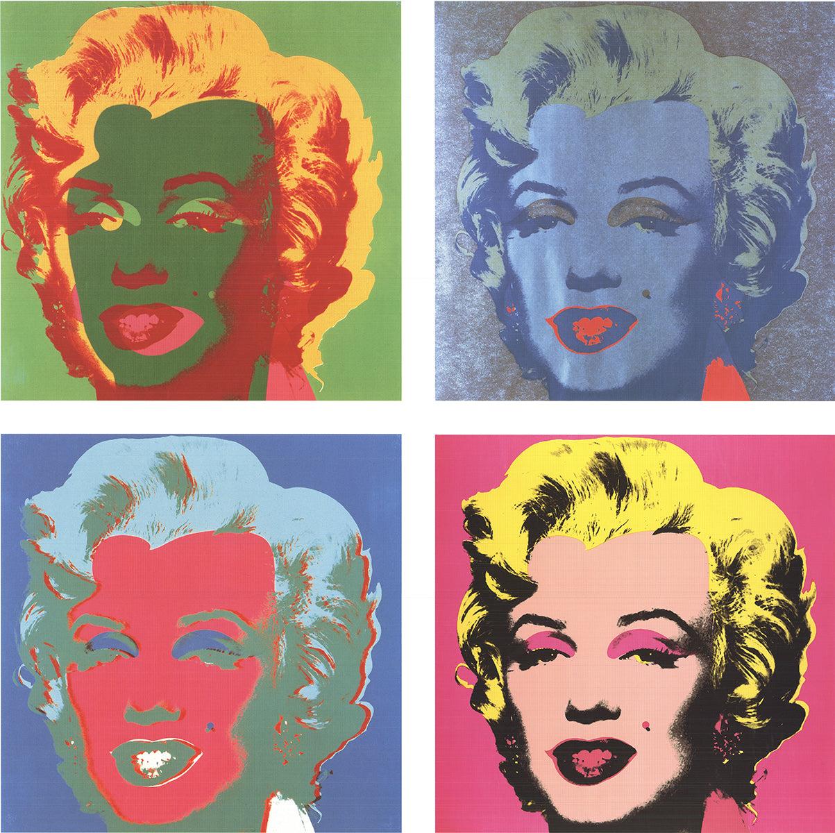 1997 After Andy Warhol 'Ten Marilyns