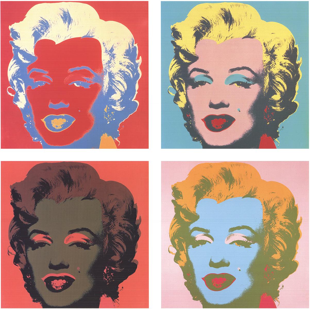 1997 After Andy Warhol 'Ten Marilyns