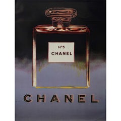 1997 Original Poster by Andy Warhol Chanel N°5 - Fashion Advertising Pop Art