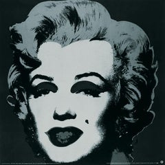 1999 Andy Warhol 'Marilyn Black (sm)' Pop Art Black & White Germany Offset Litho