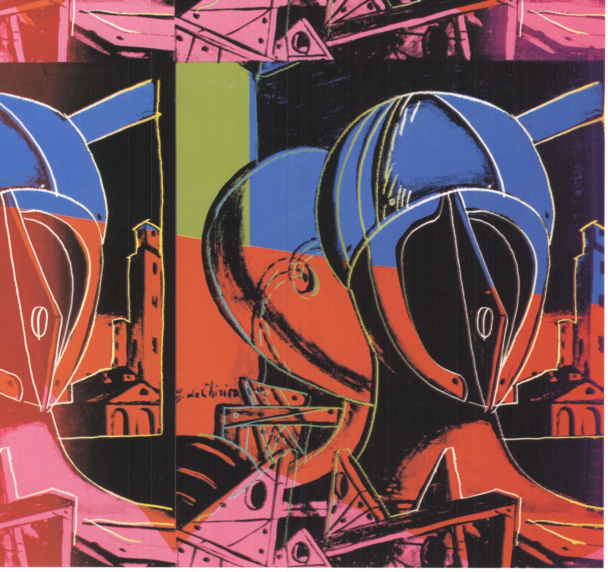 2002 Andy Warhol 'The Two Sisters (After de Chirico)' Pop Art Offset Lithograph 2