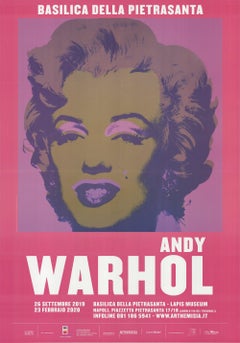 2019 Andy Warhol 'Lapis Museum' Pop Art Pink,White Offset Lithograph