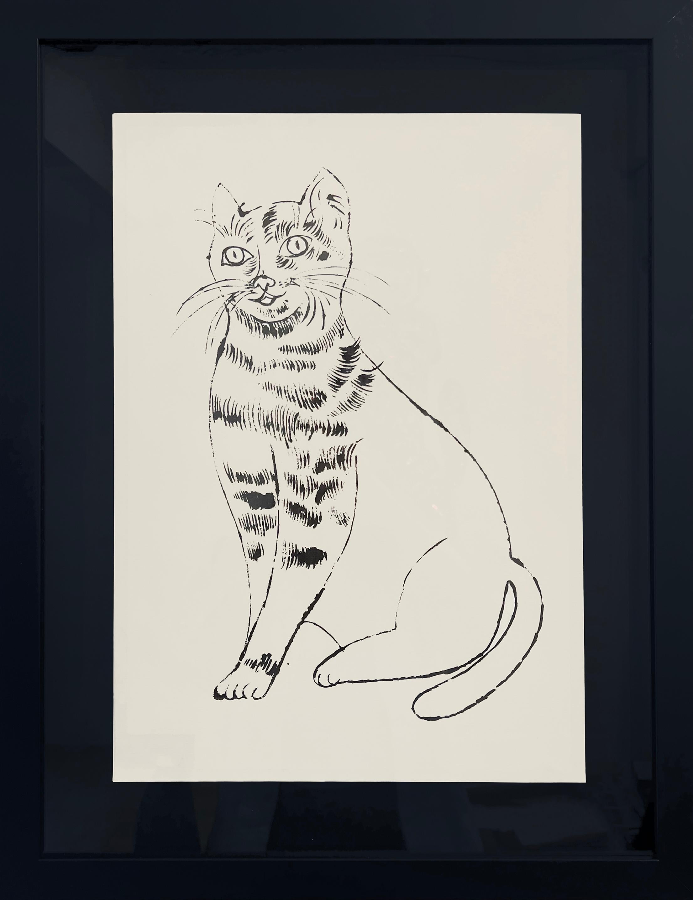 25 Cats Named Sam and One Blue Pussy - Print by Andy Warhol