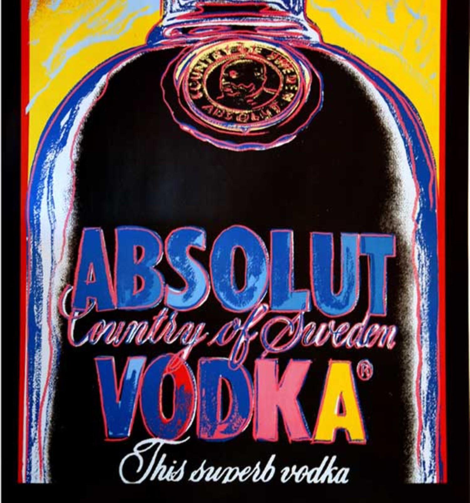 Absolut Vodka by Andy Warhol Large 1994 Original For Sale 1