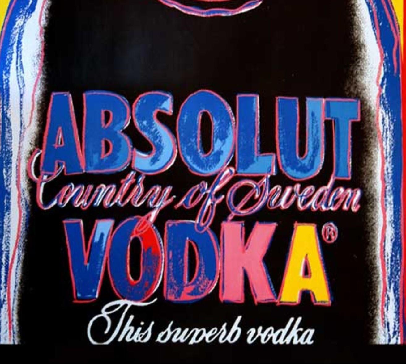 Absolut Vodka by Andy Warhol Large 1994 Original For Sale 2