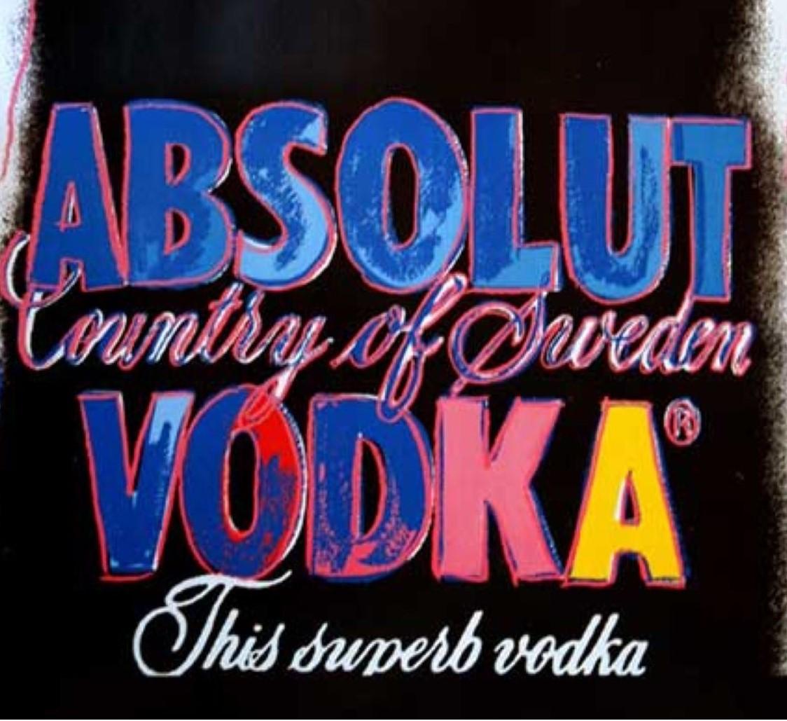 Absolut Vodka by Andy Warhol Large 1994 Original For Sale 3