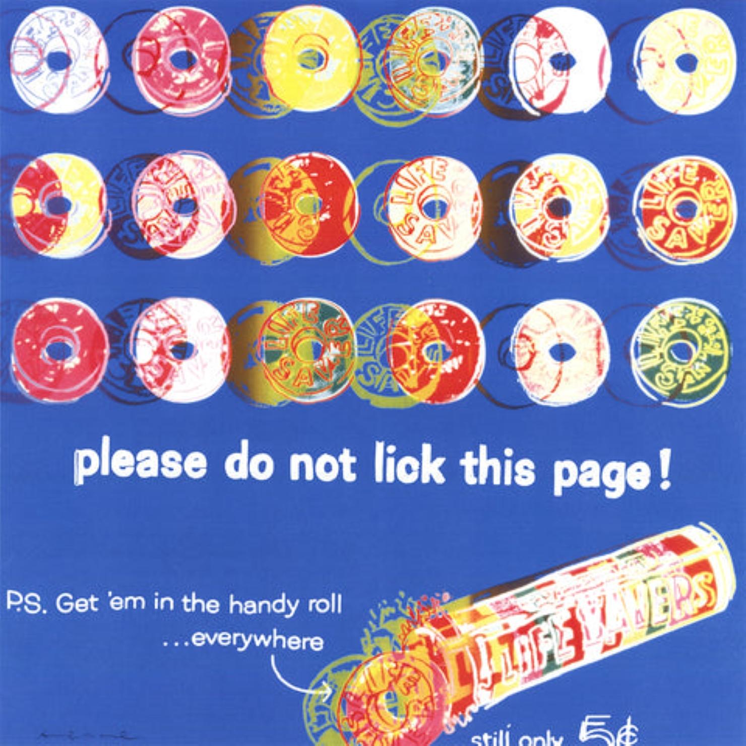 Ads: Life Savers (Blue) By Andy Warhol For Sale 2
