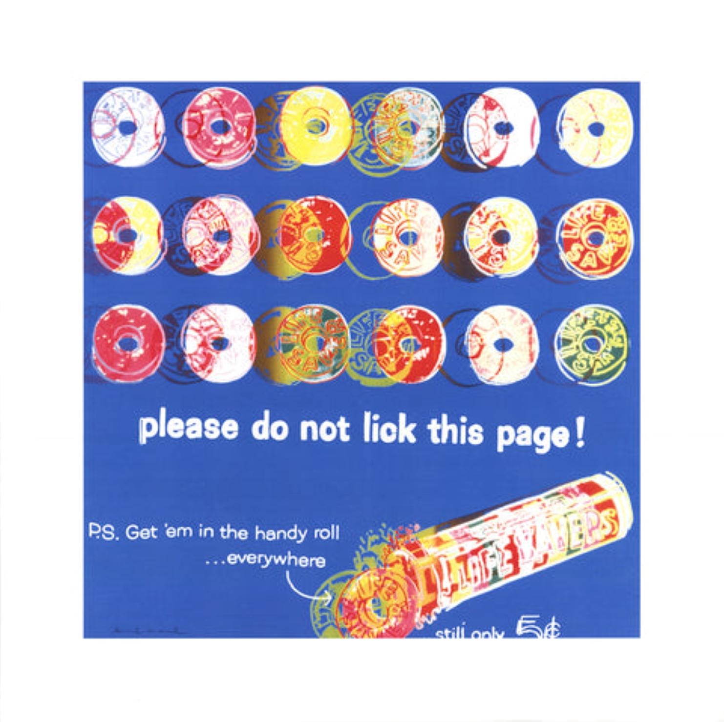 Ads: Life Savers (Blue) By Andy Warhol For Sale 3