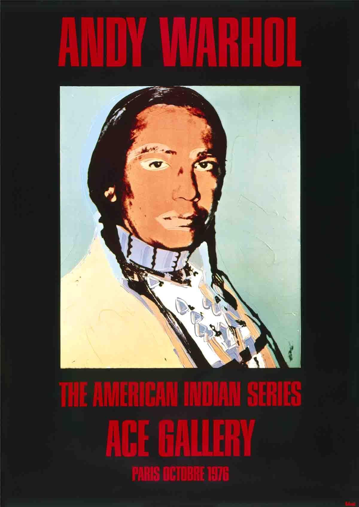 andy warhol american indian series
