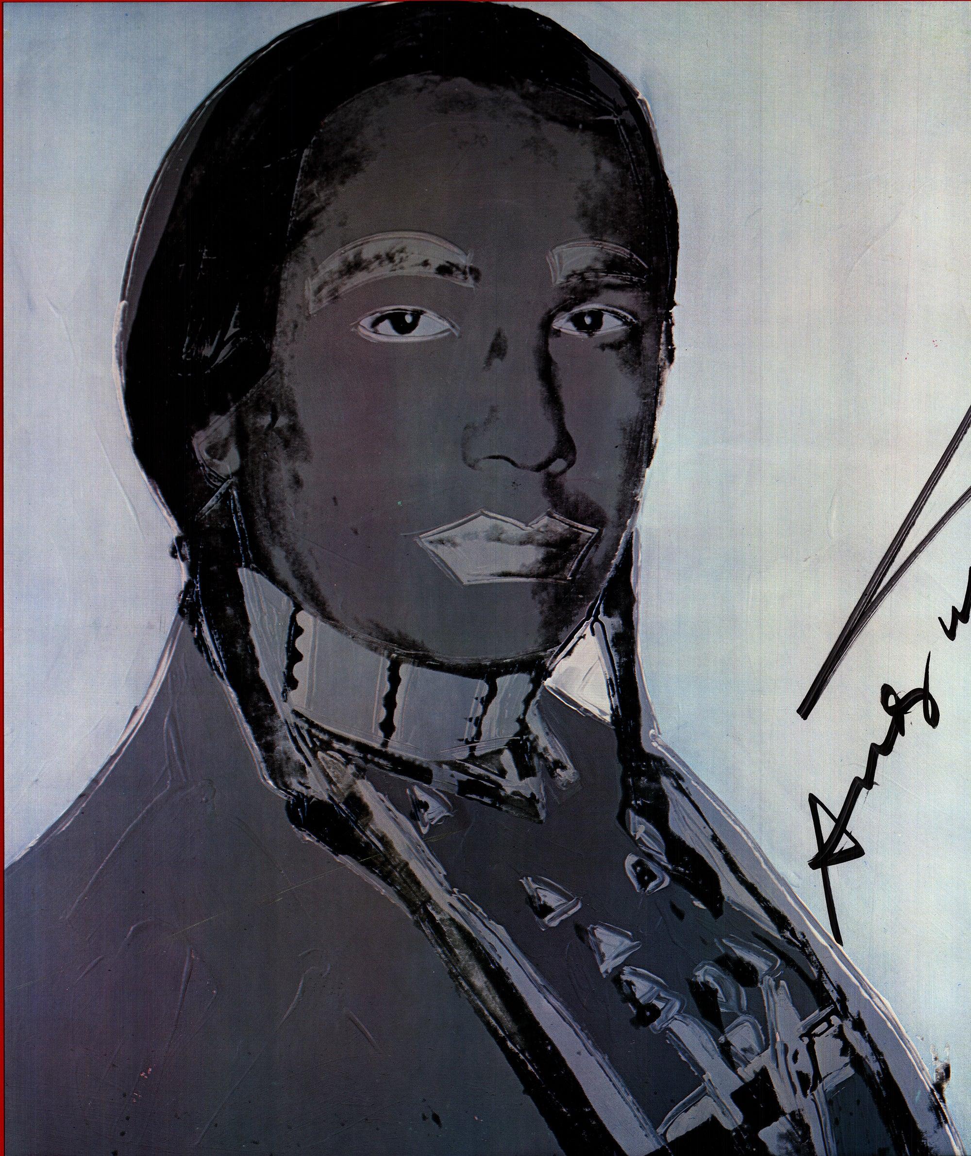 (after) Andy Warhol - Indiano Americano Firmato a mano Pop Art 1977 3