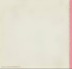 After Andy Warhol 'Marilyn' (Invitation) Color Offset Lithograph 1981