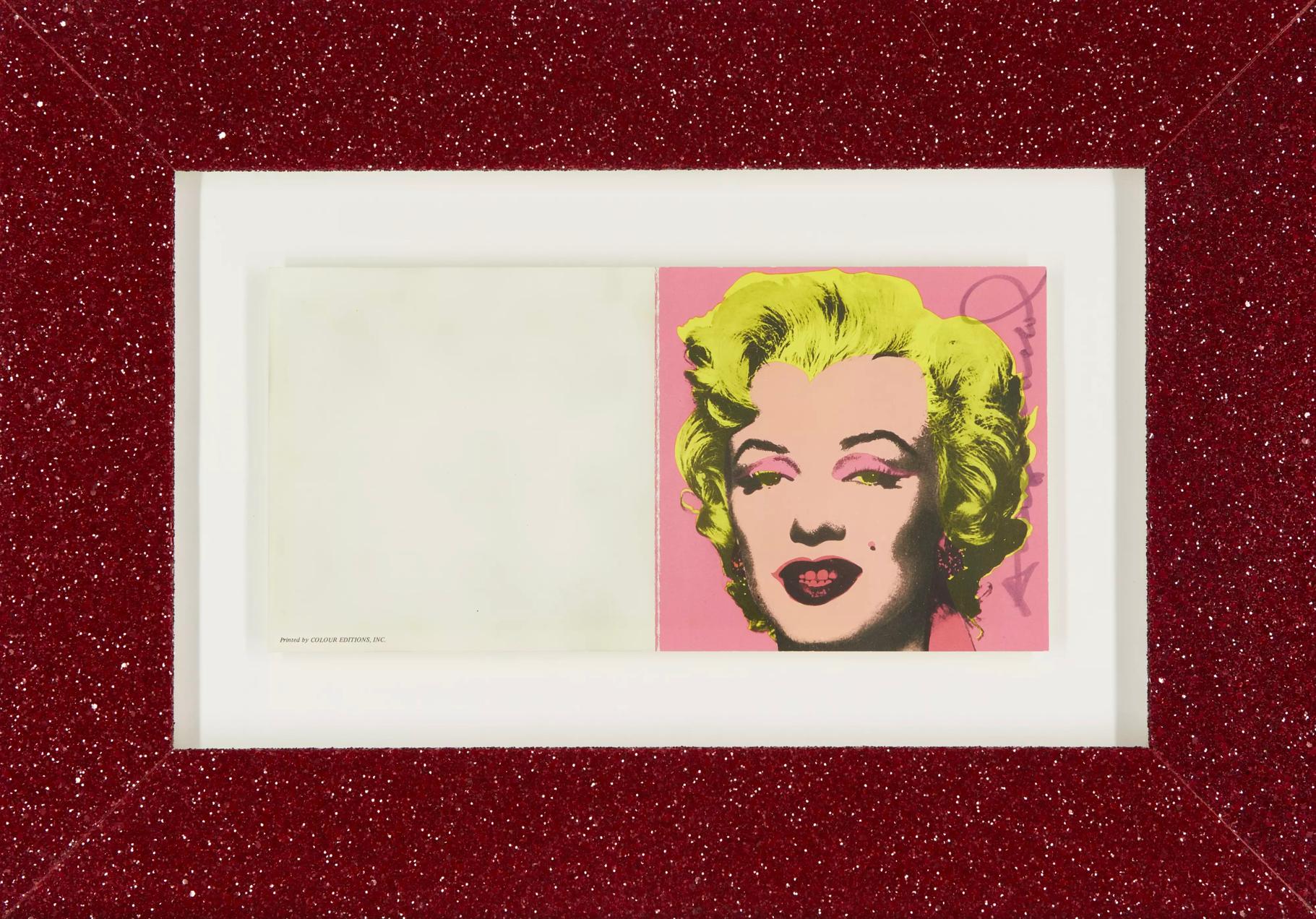 Nach Andy Warhol „Marilyn“ (Invitation) Farb Offset-Lithographie 1981 im Angebot 2