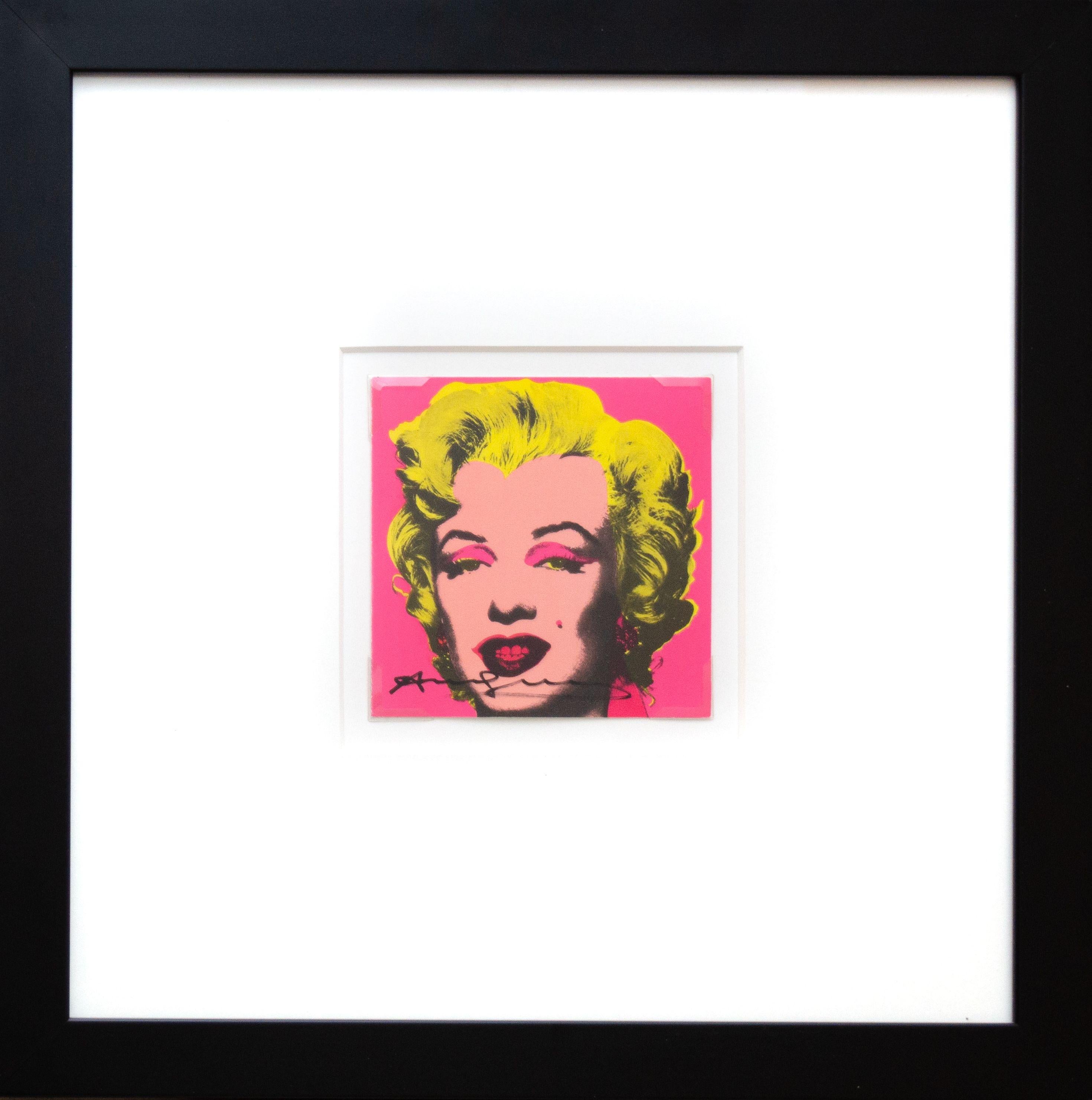 D'après Andy Warhol « Marilyn » (Invitation) 1981 1