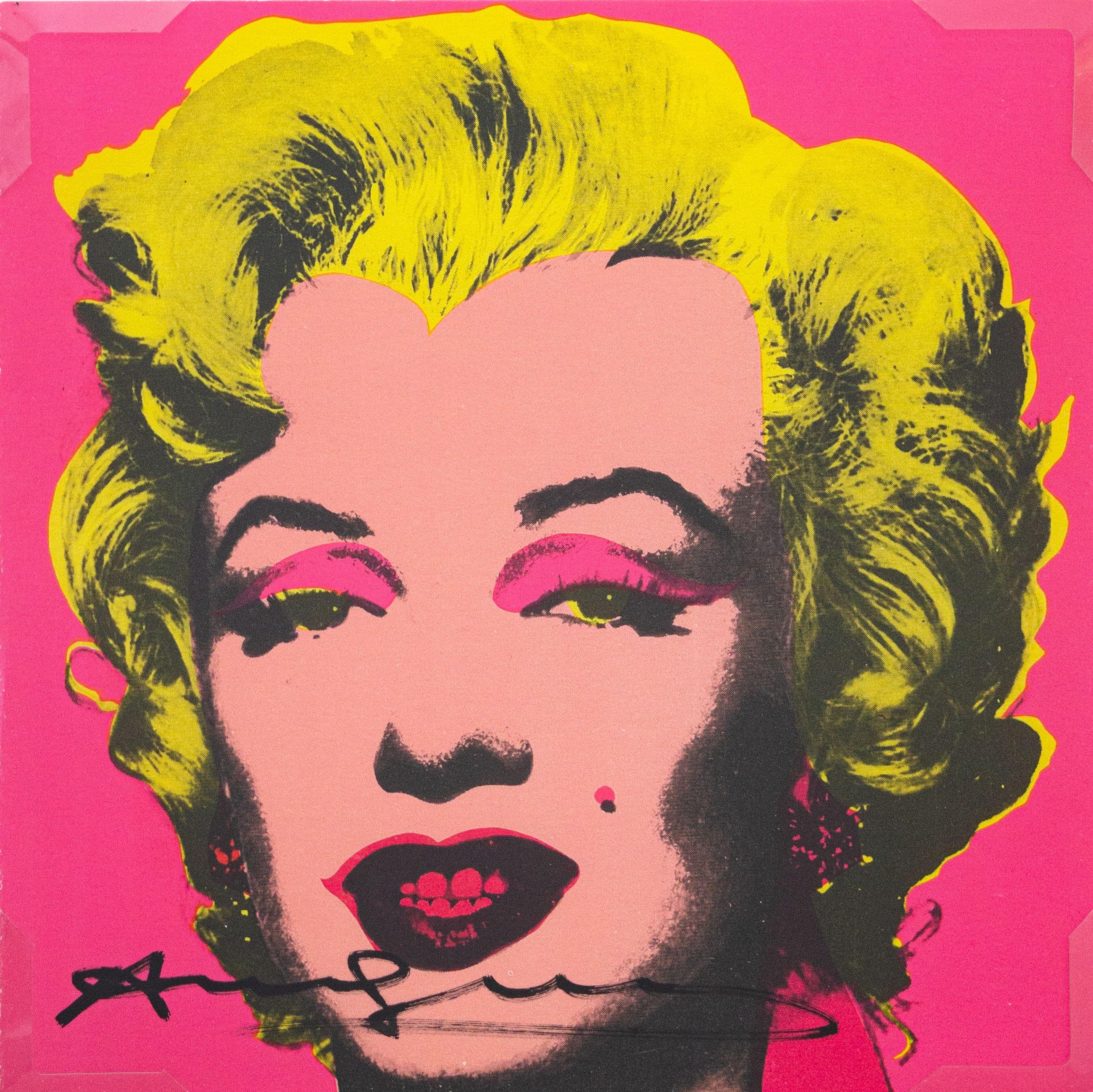 ANDY WARHOL (1928-1987)

Andy Warhol's 'Marilyn (Invitation)' is an offset lithograph in vivid color. The sheet is signed and inscribed '101' on the verso. This piece is in excellent condition and framed beautifully. 

(Not in F. & S.)