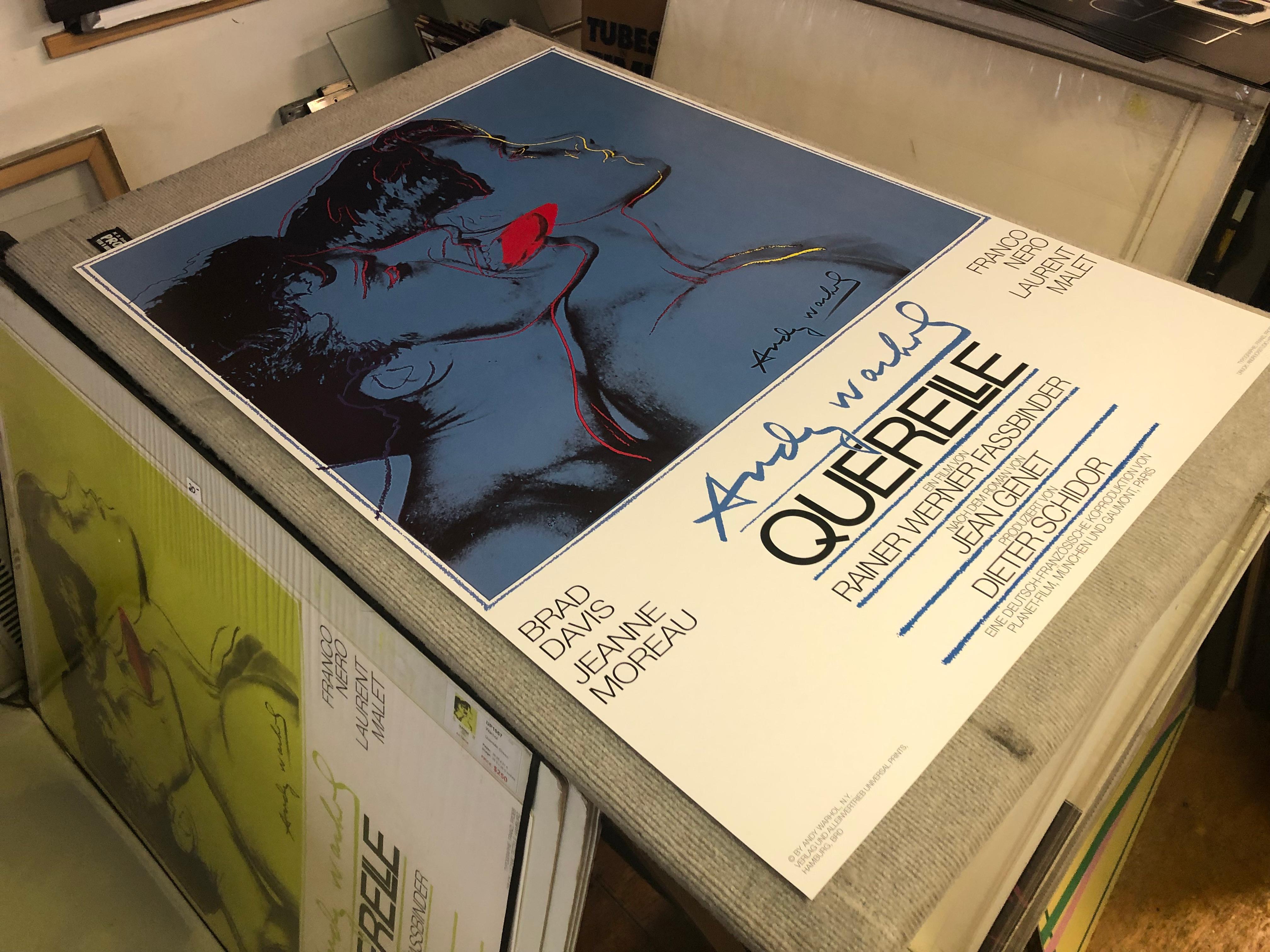 Nach Andy Warhol „Querelle Blue“ 1983 FIRST EDITION im Angebot 2