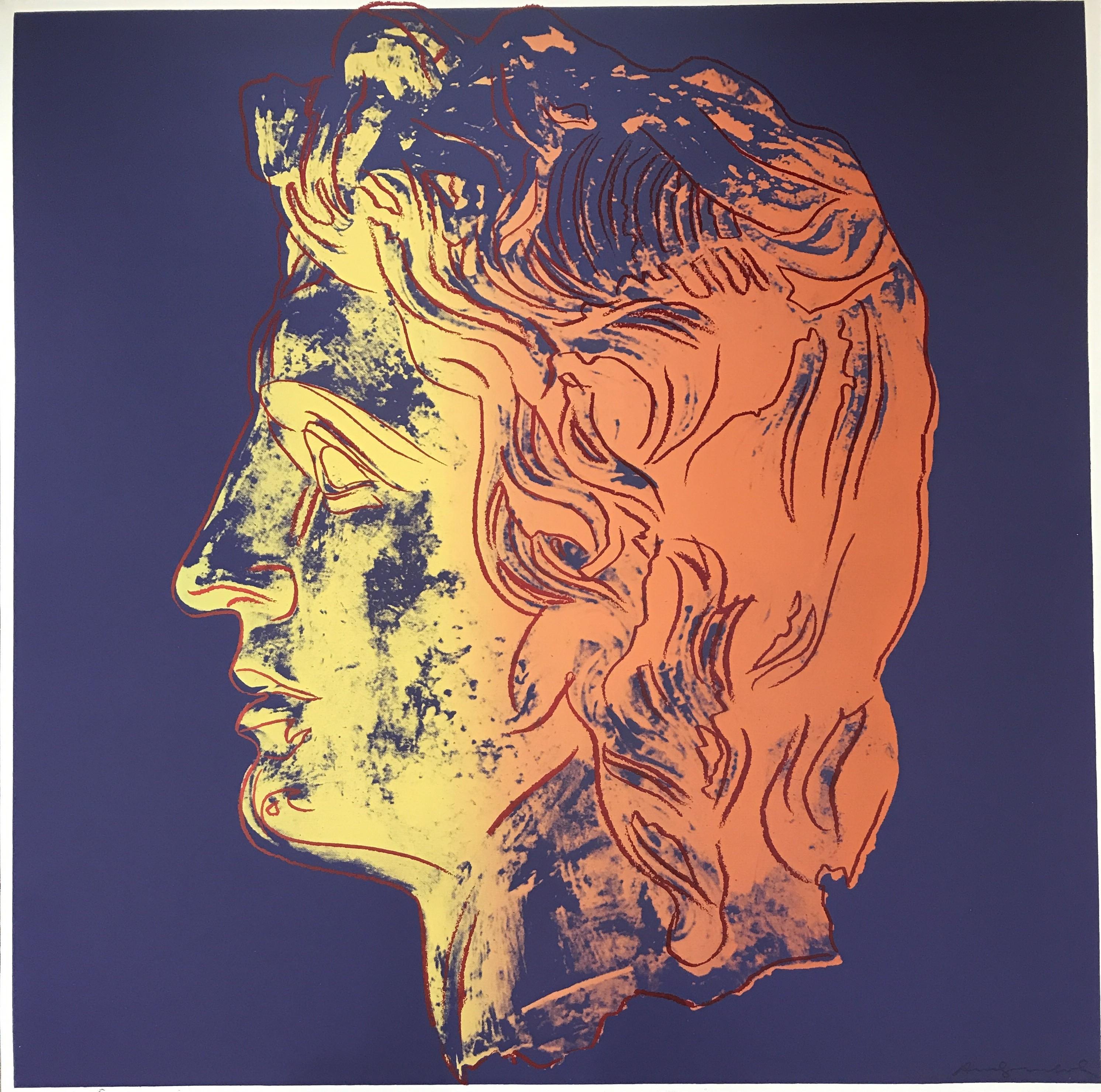 Andy Warhol Figurative Print - Alexander the Great
