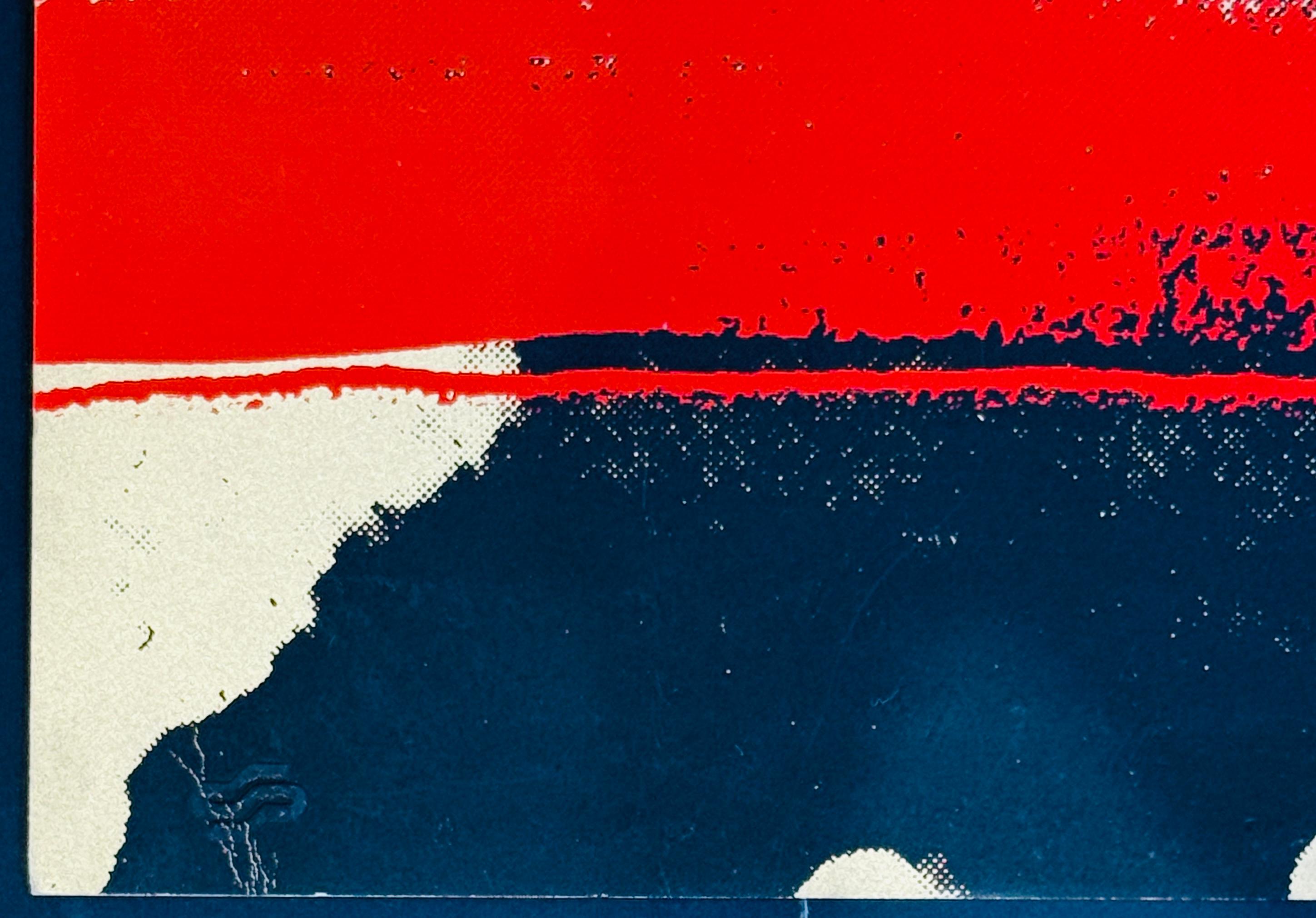 Andy Warhol (1928-1987) - Serigrafia colorata su carta Arches 88 - 1985 in vendita 3