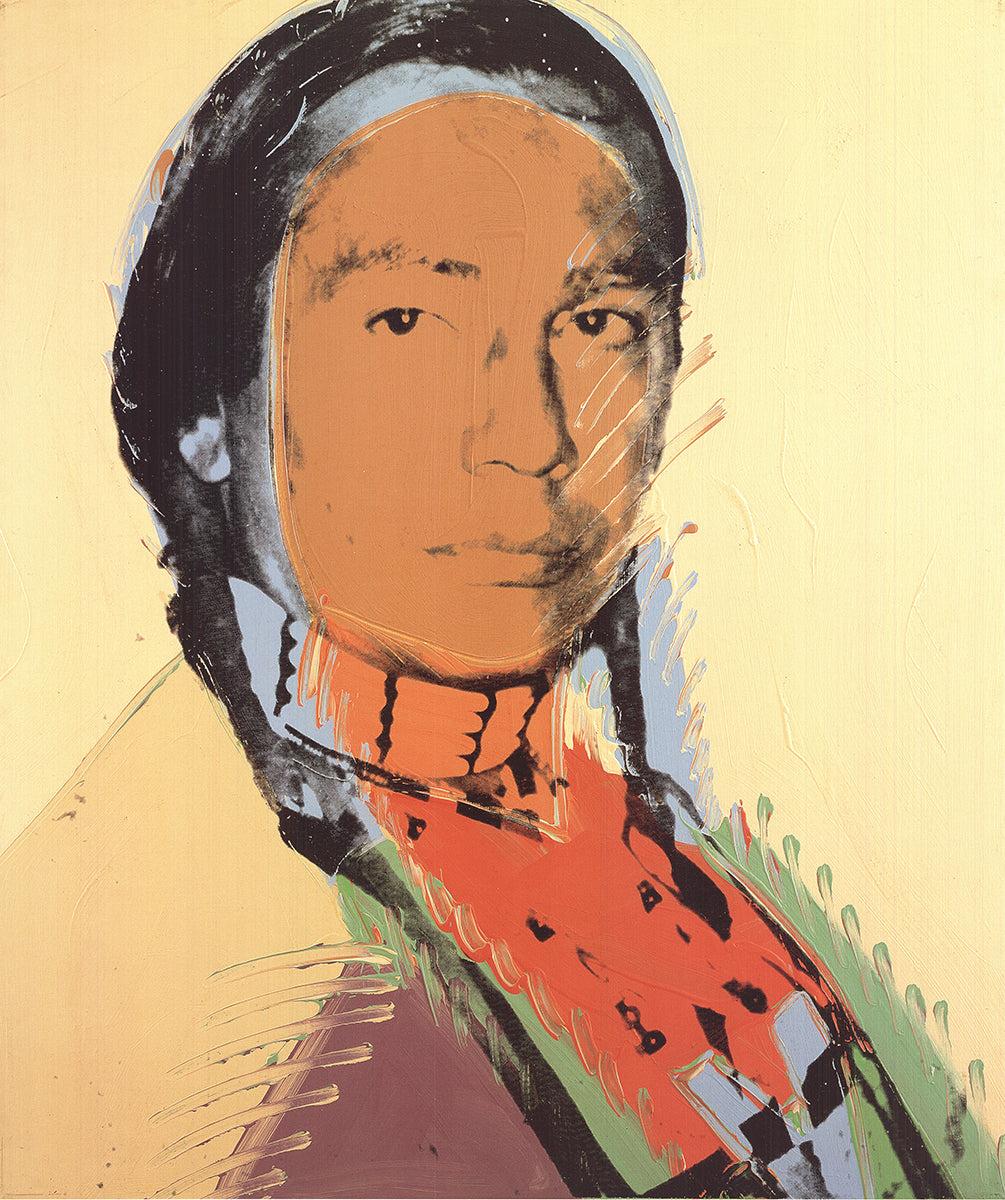 Andy Warhol 'Amerikanischer Indianer' 2000- Poster im Angebot 1