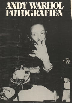 Andy Warhol Photographs Exhibition Poster, Offset Print, 1980, Fair