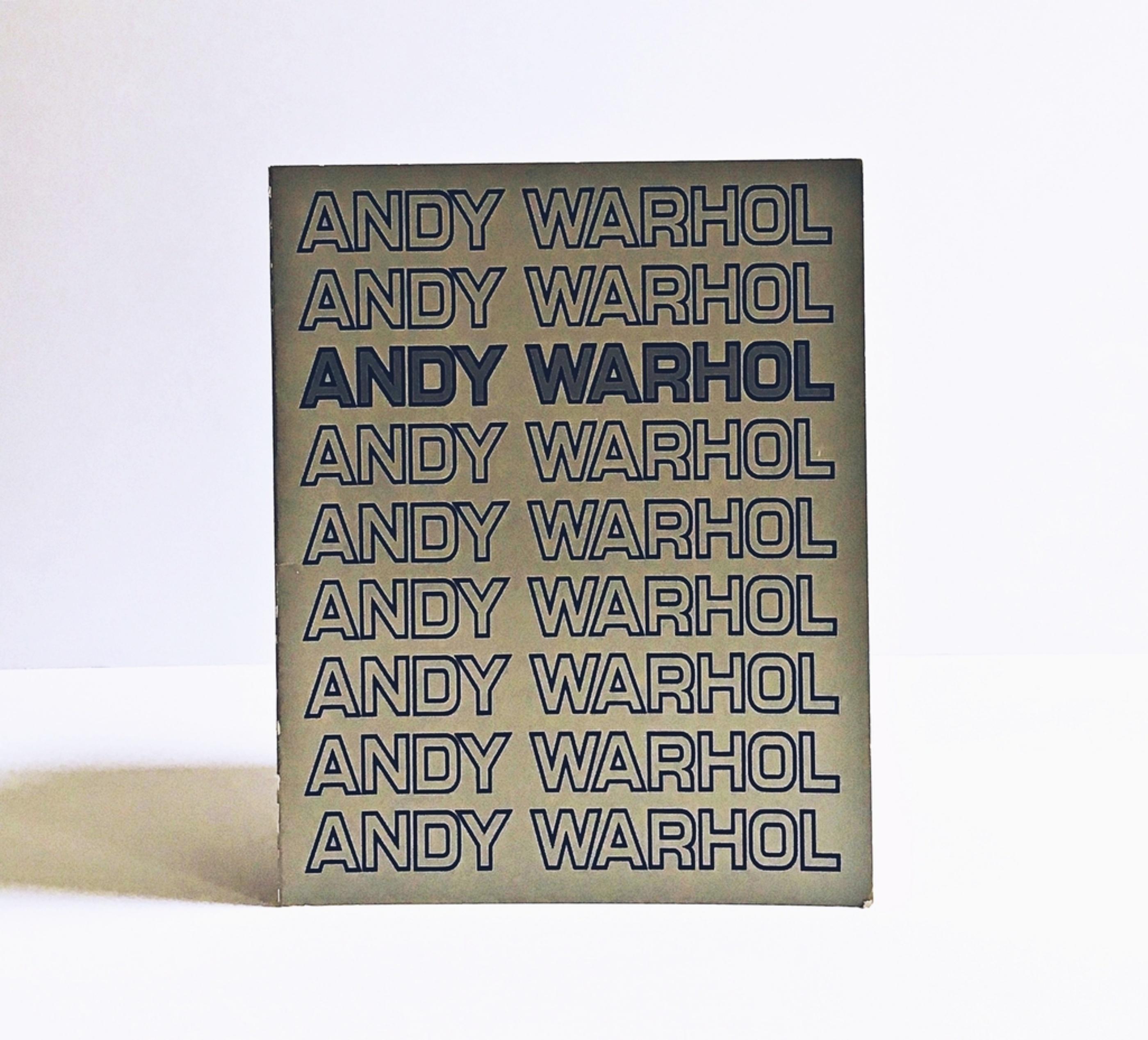 Andy Warhol at Pace/Columbus (Hand signed during official signing) For Sale 1