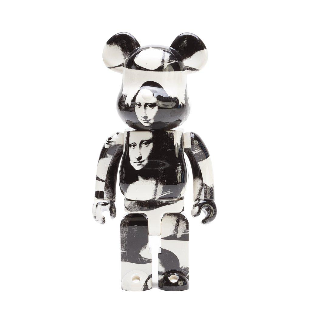 Andy Warhol Bearbrick 400% (Andy Warhol Mona Lisa BE@RBRICK) For Sale 1