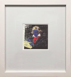 Beethoven - Yellow Book Offset Print, Framed, 1989, Gallery Style
