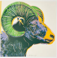 Andy Warhol Bighorn Ram