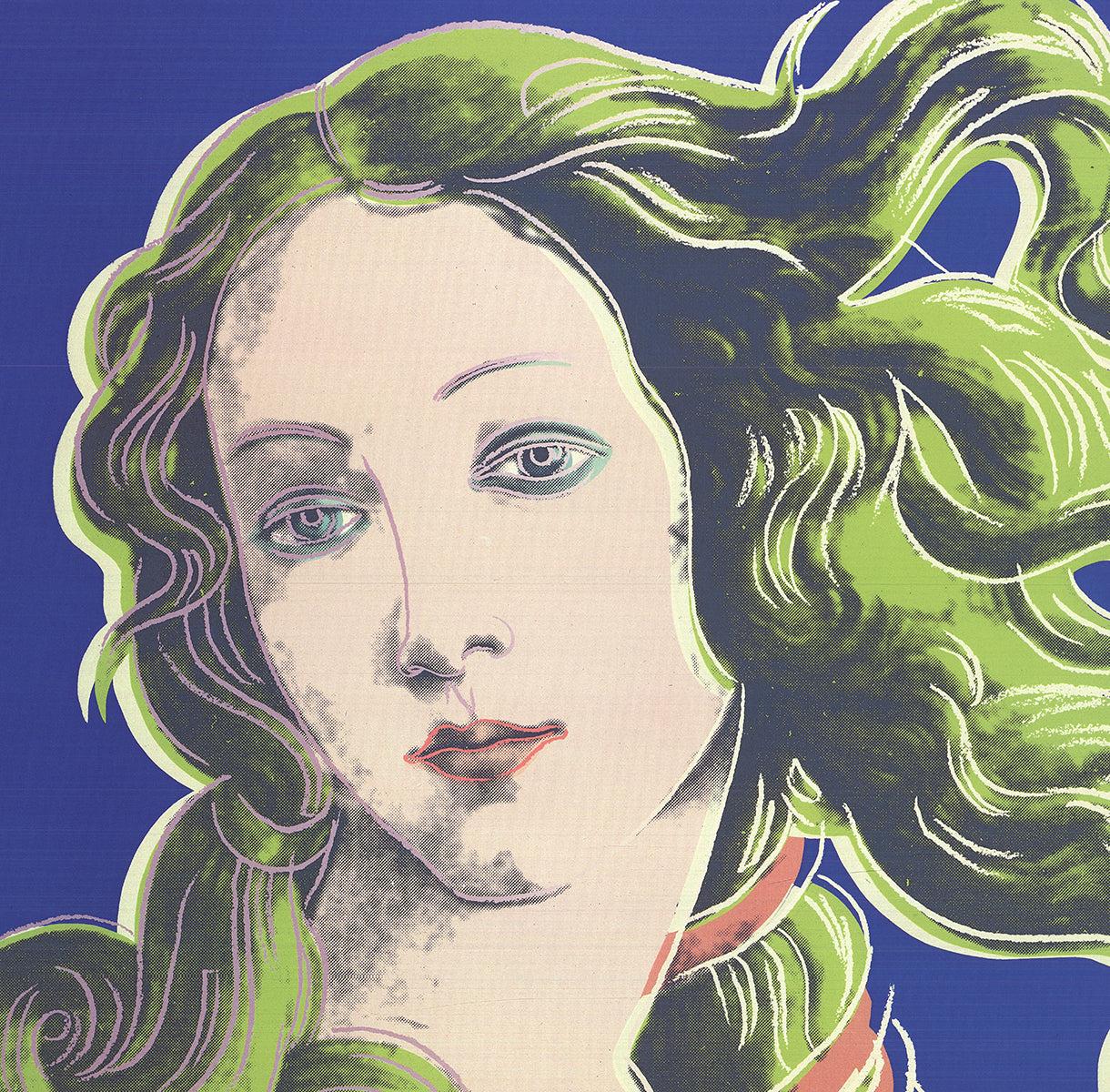 Andy Warhol 'Nascita di Venere - viola' 2
