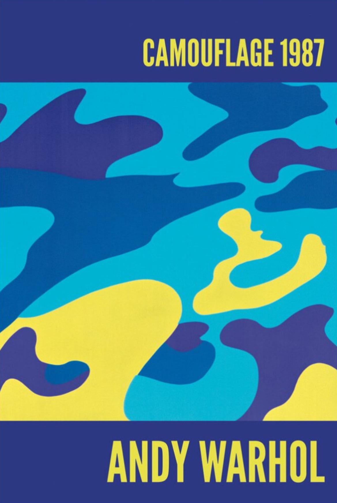 Andy Warhol, Tarnung, 1987

Mattes 250 g/m² konserviertes Digitalpapier

60 x 90 cm (23.62 x 35.43 in) 

Andy Warhols Serie der Camouflages enthält alles, was er über die Kunst, über sich selbst und über uns sagen wollte. In der Serie der