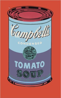 Andy Warhol, Campbell's Soup Can, 1965 (blue & purple)
