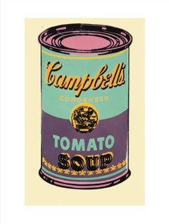 Andy Warhol, Campbell's Soup Can, 1965 (grün und lila)