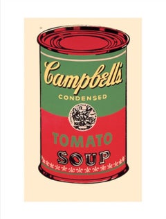 Andy Warhol, Campbell's Soup Can, 1965 (green & red)