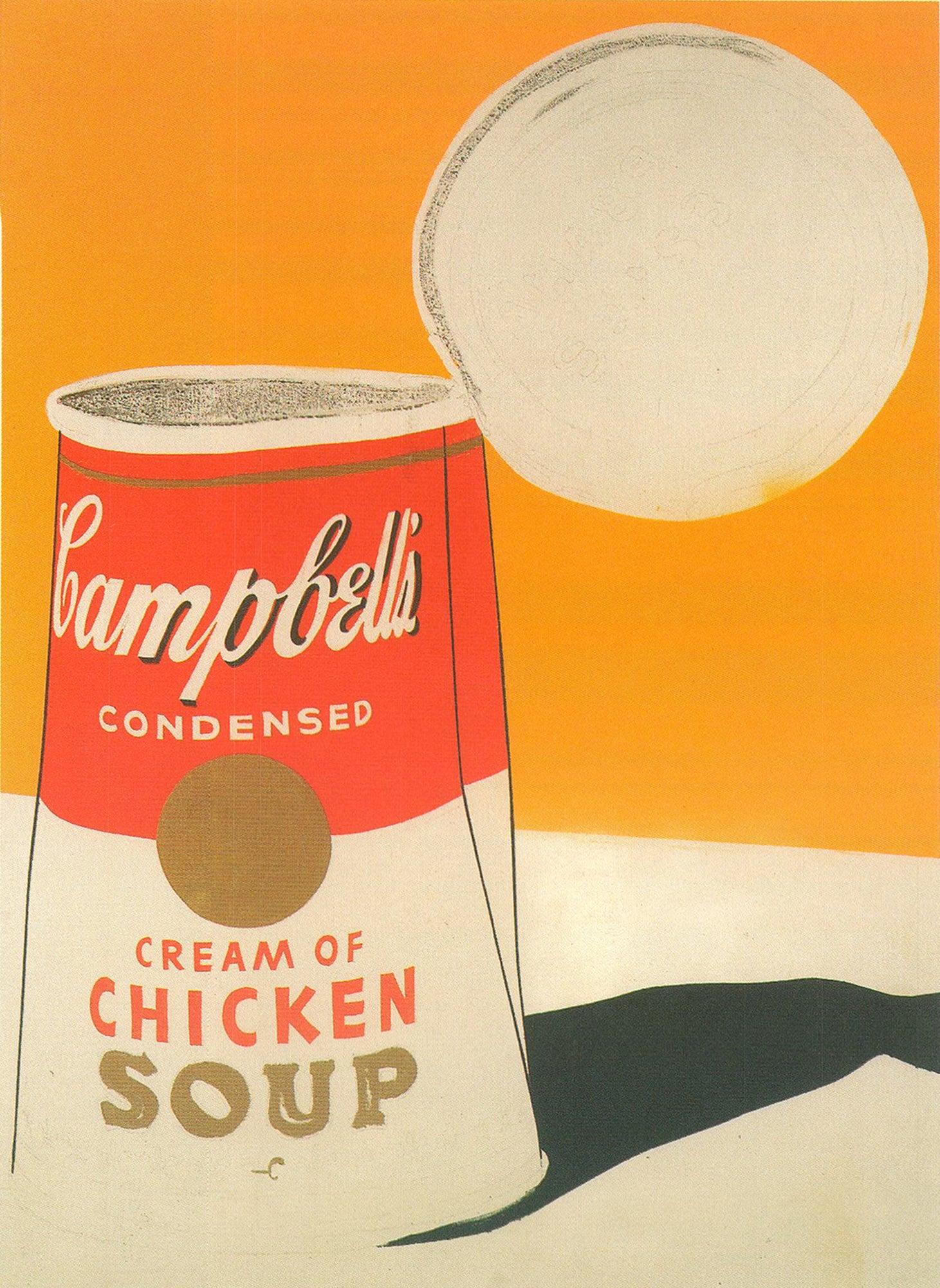 Andy Warhol 'Campbell's Soup Can (Cream of Chicken Soup)' 1993 Pop Art For Sale 1