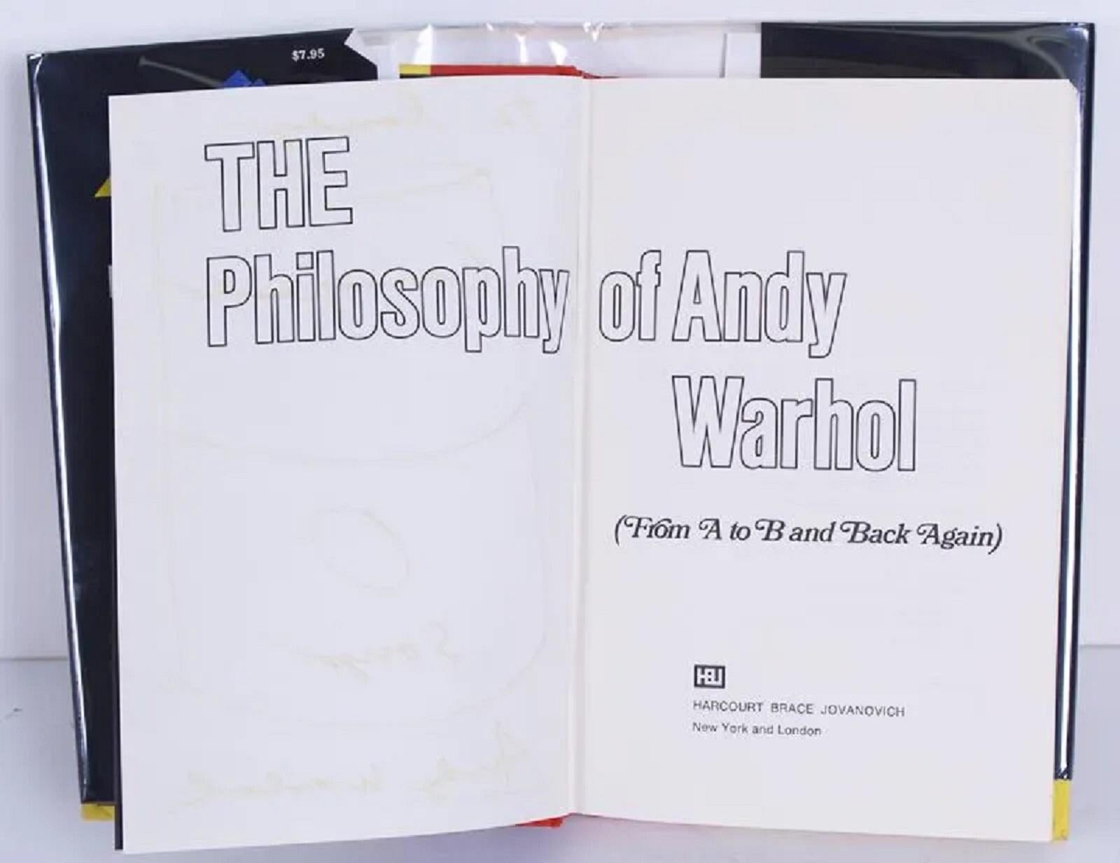 Andy Warhol - Campbell's Soup Can Tuschemarkerzeichnung  im Angebot 1