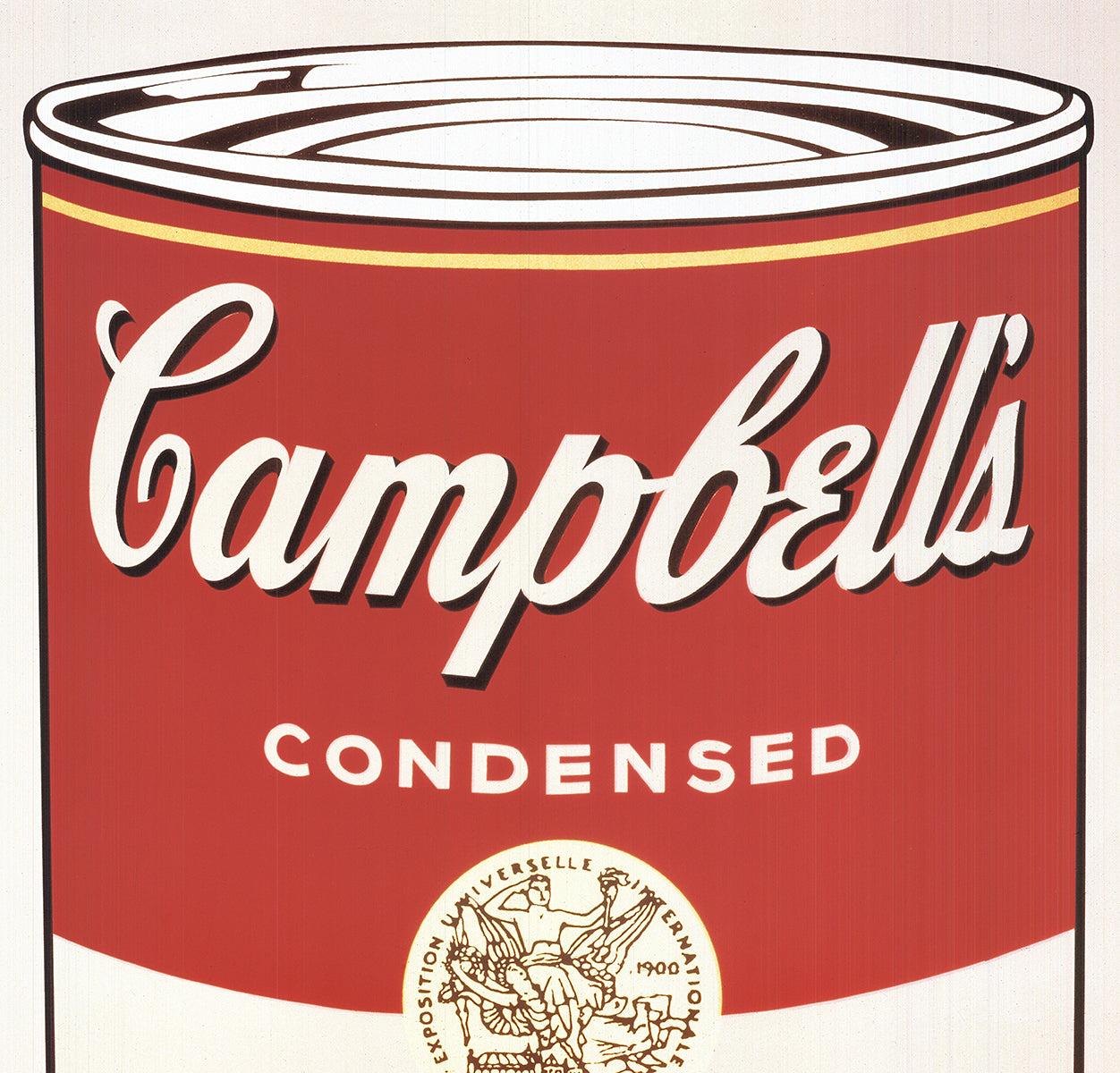 Andy Warhol 'Lata de sopa Campbell' Pop Art Vintage 2