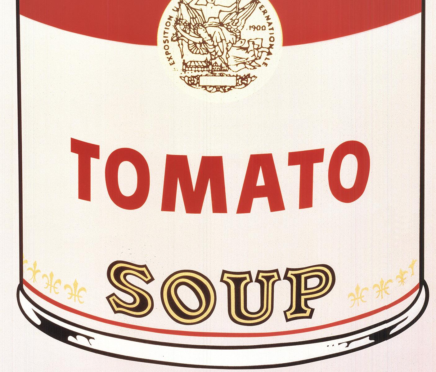 Andy Warhol 'Lata de sopa Campbell' Pop Art Vintage 3