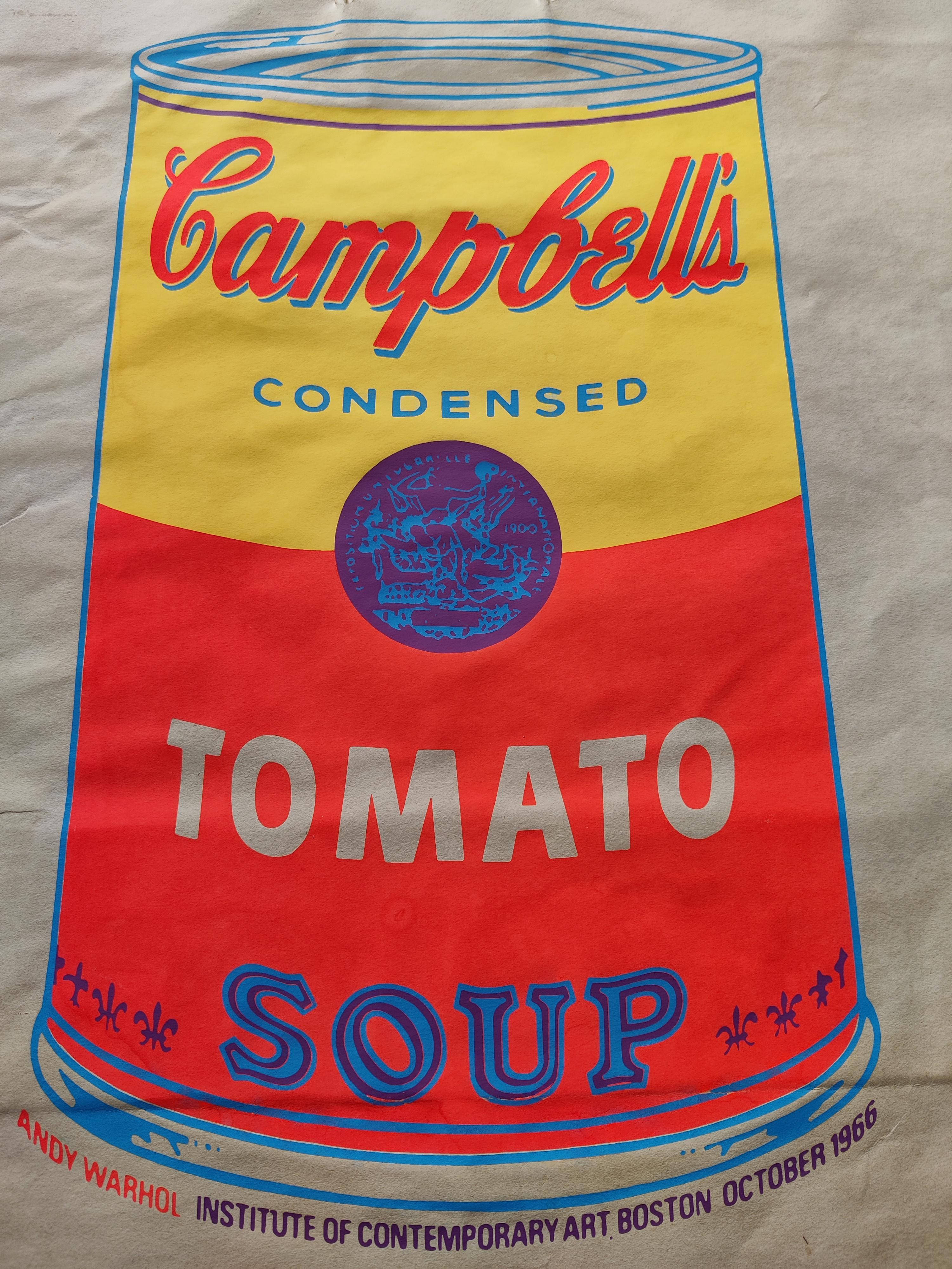 Andy Warhol -- Lata de sopa Campbell's (Tomate) en venta 1