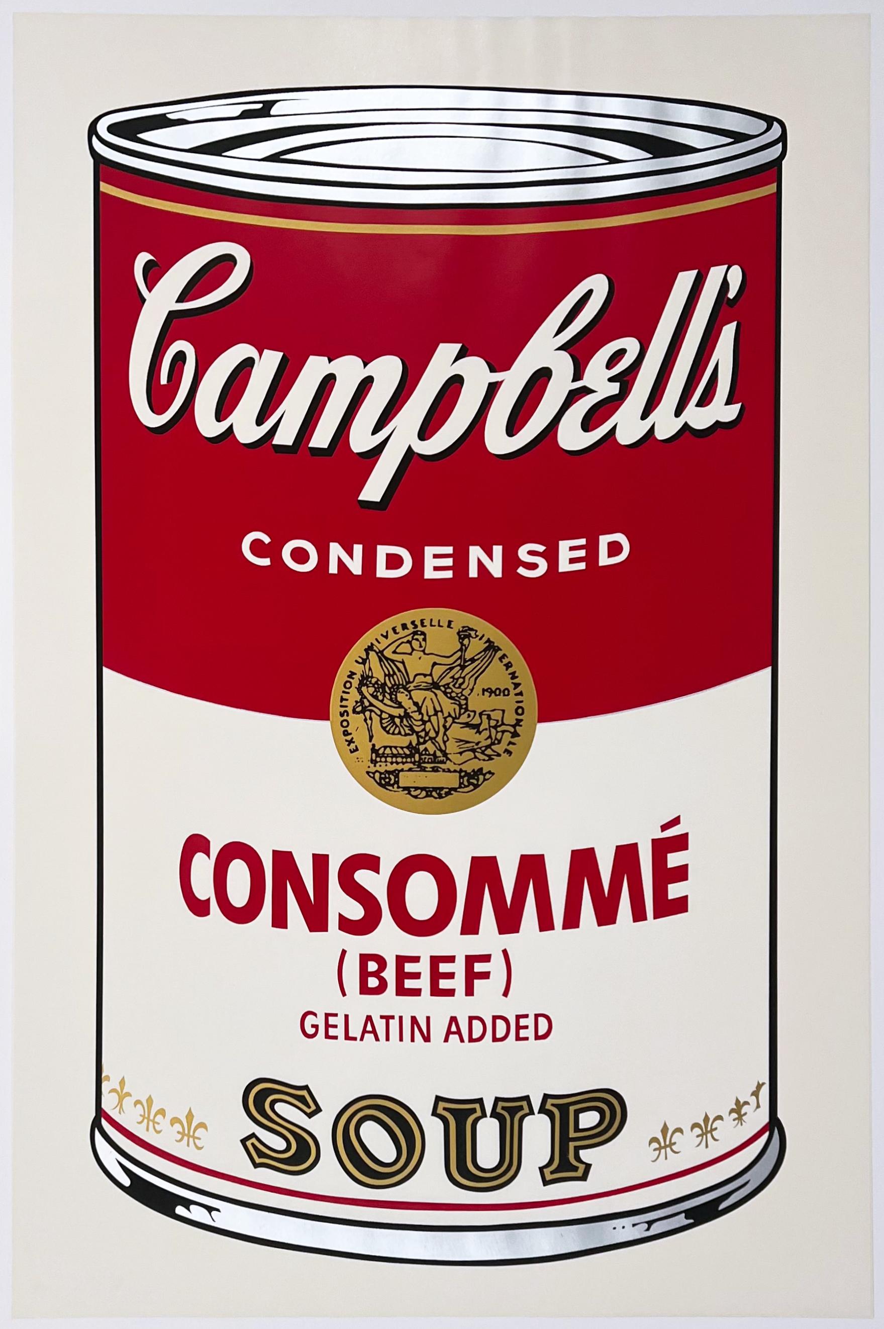 Andy Warhol Campbell's Soup I: Consomme 1